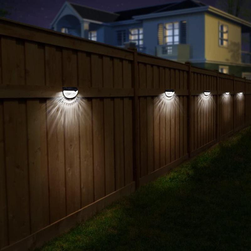 Zonne 6LED Halfrond Hek Openluchtlicht
