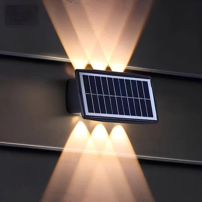 Moderne Solar Wandlamp met Dubbele Licht