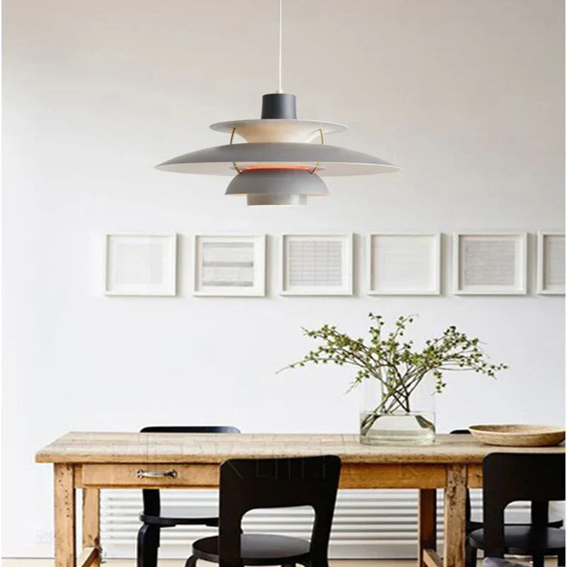Deens Design LED Pendant Lamp – Plafondlamp met Parapluscherm
