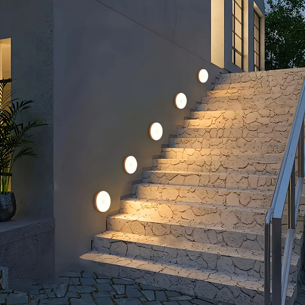 Slim Bewegingsgestuurd LED Nachtlampje – USB Oplaadbaar
