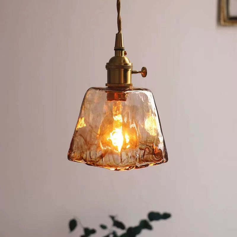 Vintage Goud Metalen Retro LED Hanglamp