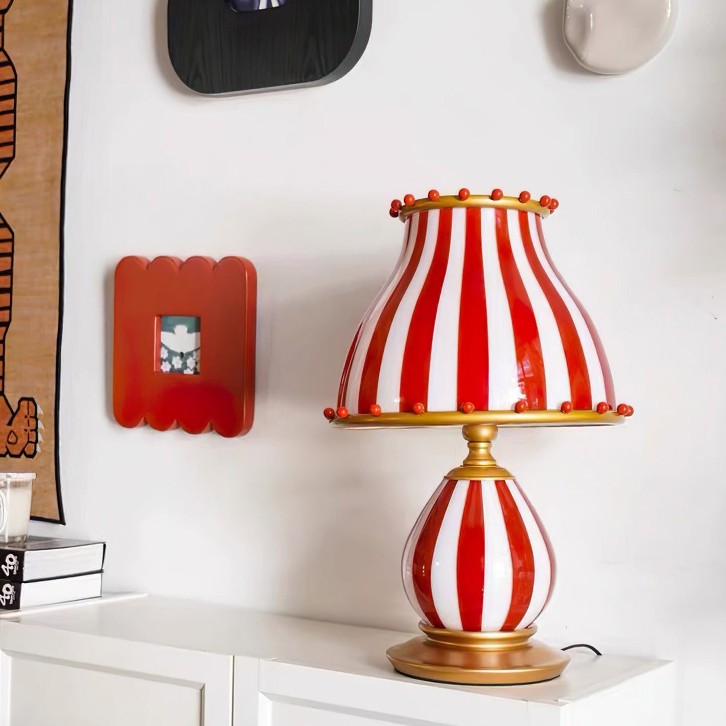 Vintage Stijl Circus Troup Tafellamp