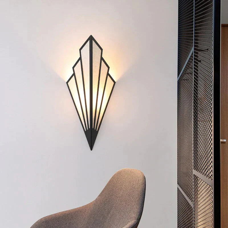 Diamantvormige Moderne Wandlamp Wandkandelaar