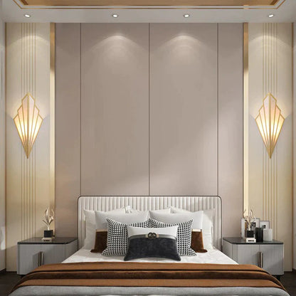 Diamantvormige Moderne Wandlamp Wandkandelaar