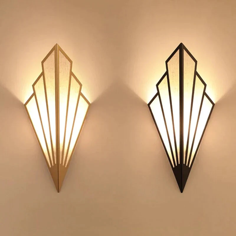 Diamantvormige Moderne Wandlamp Wandkandelaar