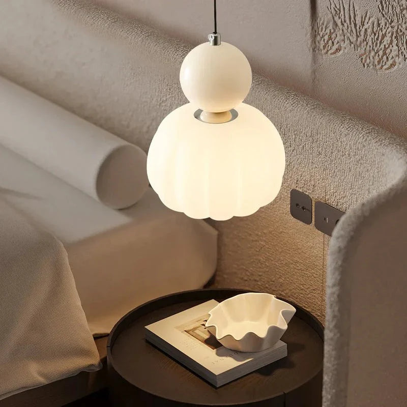 Luxe Scout Art Deco Hanglamp in Crème