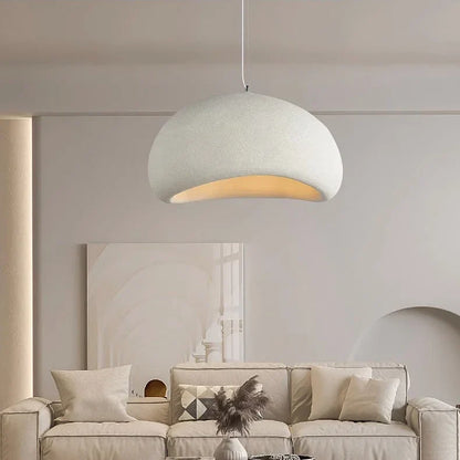 Scandinavische Wabi Sabi Glasvezel Hanglamp