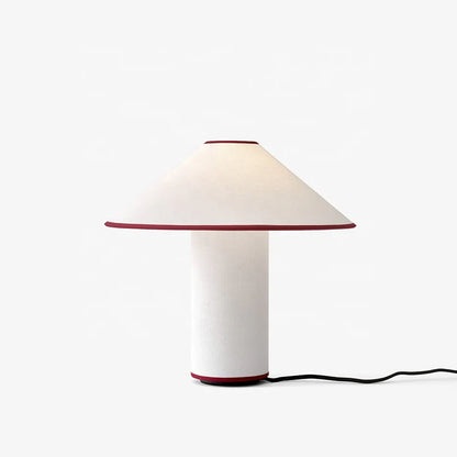 Minimalistische Tafellamp met Stoffen Kap