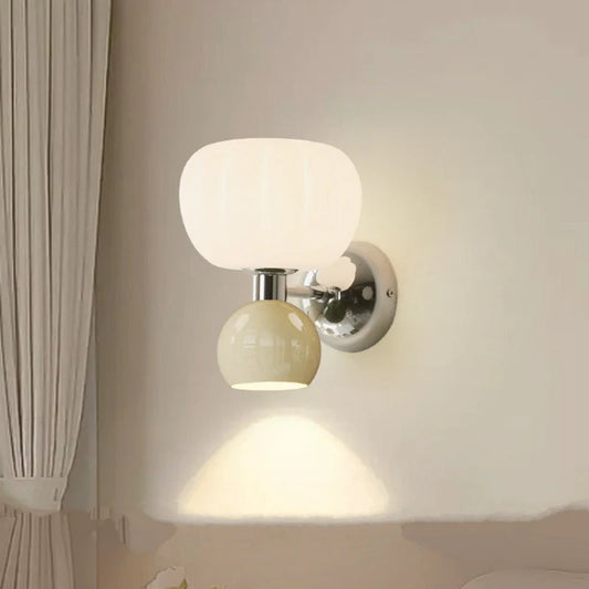 Moderne Crème Elegantie LED Wandlamp