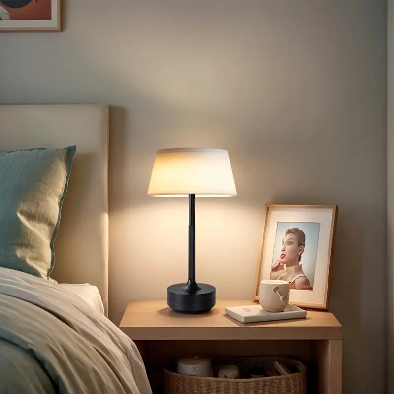 Luminix Bureaulamp – Gouden LED Tafellamp met Touchbediening