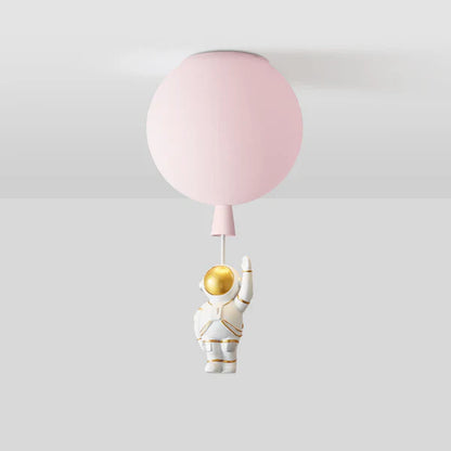 Speelse Maan en Astronaut Ontwerp LED Plafondlicht