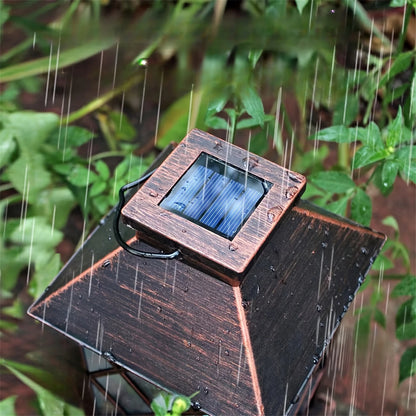 Solar Hanglamp met Ingebouwde LED Kaars – Creatieve Buitenverlichting
