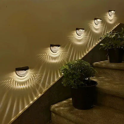 Zonne 6LED Halfrond Hek Openluchtlicht