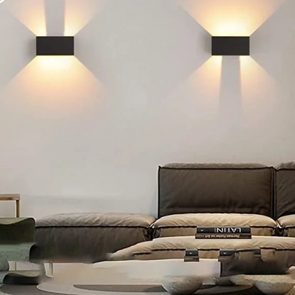 Moderne LED BuitenWandlamp Zwart IP65