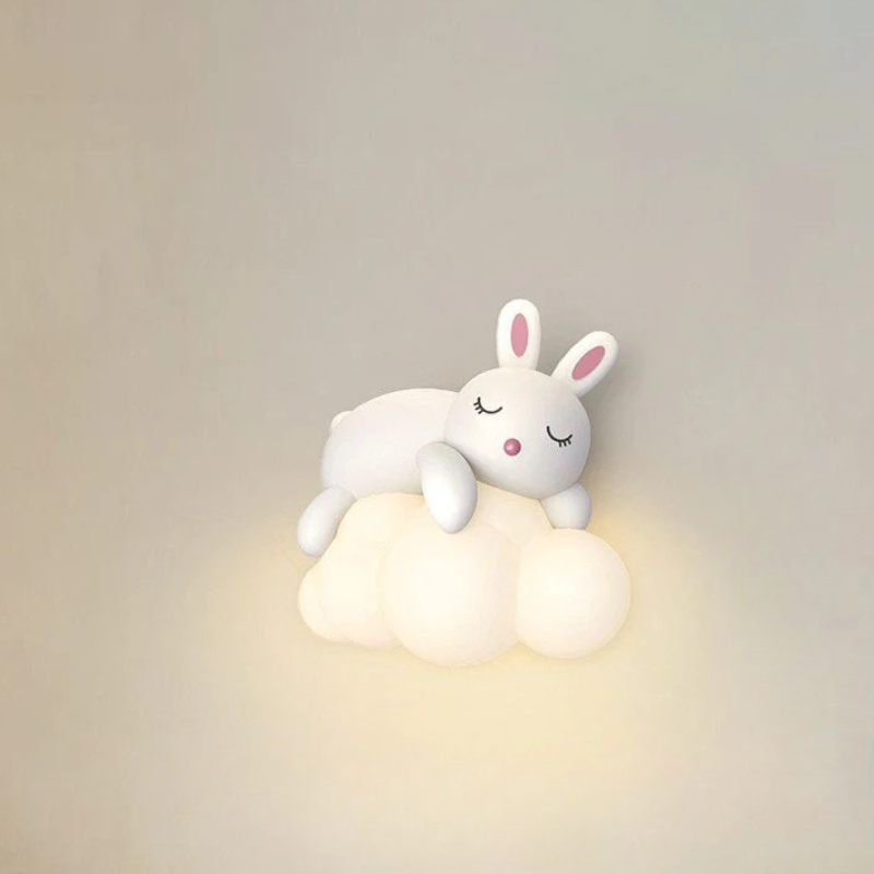 Nordic Chattige Beer & Konijn Desig LED Wandlamp