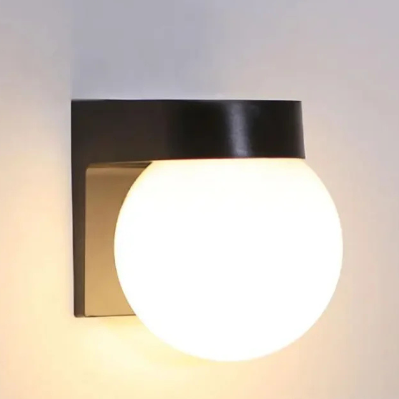 Minimalistische Globe LED Buitengevel Lamp
