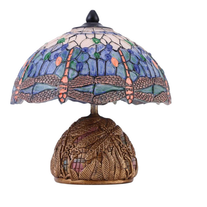Vintage TafelLamp–Elegantie met Een Florale Touch