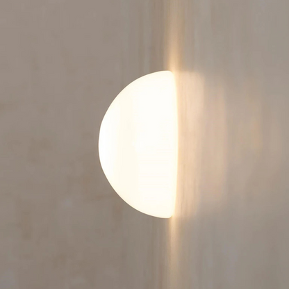 Minimalistisch Halfcirkelvormig LED Wandlamp