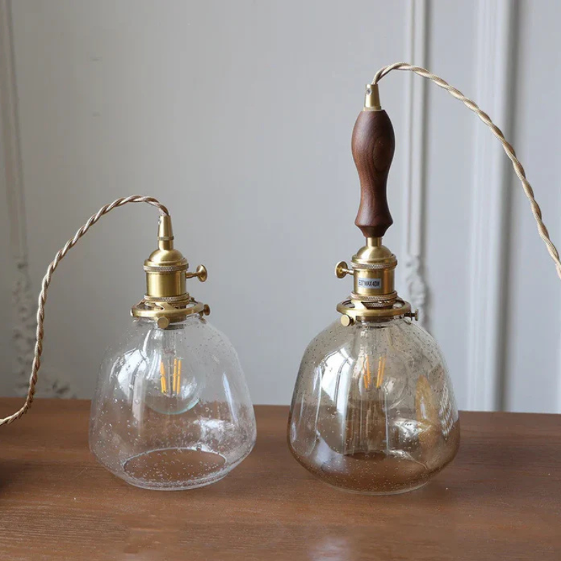 Nostalgia Luxe Vintage Glazen Hanglamp