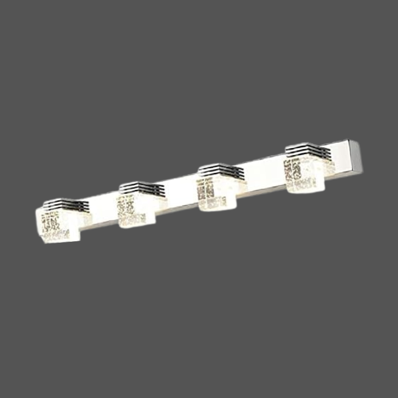 Kristal Zilver Luxe LED Wandlamp