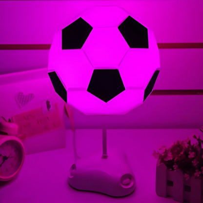 GoalGlow Sportieve Voetbal Tafellamp