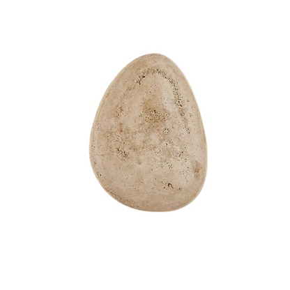 Noordse Beatrice Travertinsteen Wandlamp