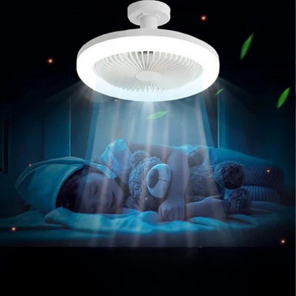 Energiezuinig LED Plafondventilator en E27 Fitting