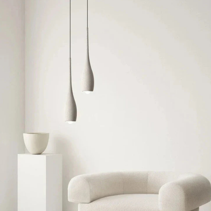 Sculpted Stone LED Betonl Hanglamp