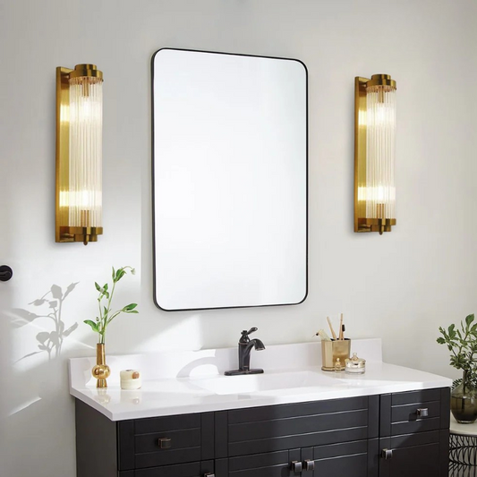 Moderne Gouden Gloed Kristallen Wandlamp