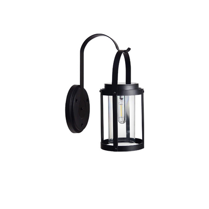 Luxe Zwarte Aluminium Buiten Wandlamp