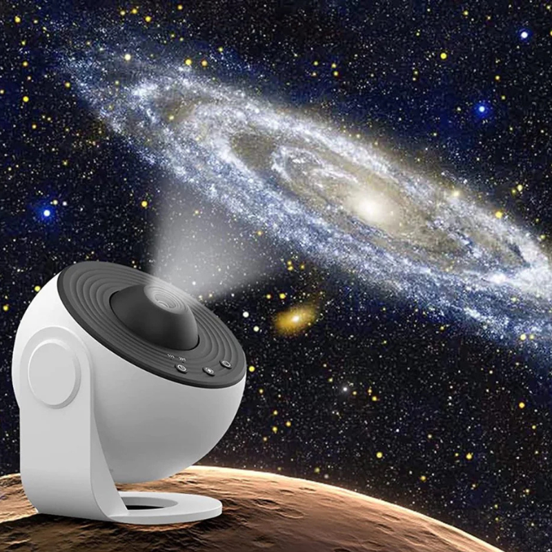 Halo Sterrenhemel Projector LED Tafellamp met 12 Motieven