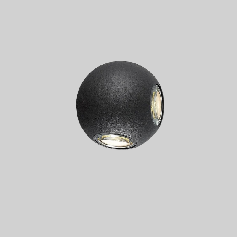 Moderne Toets Globe Buitenwandlamp