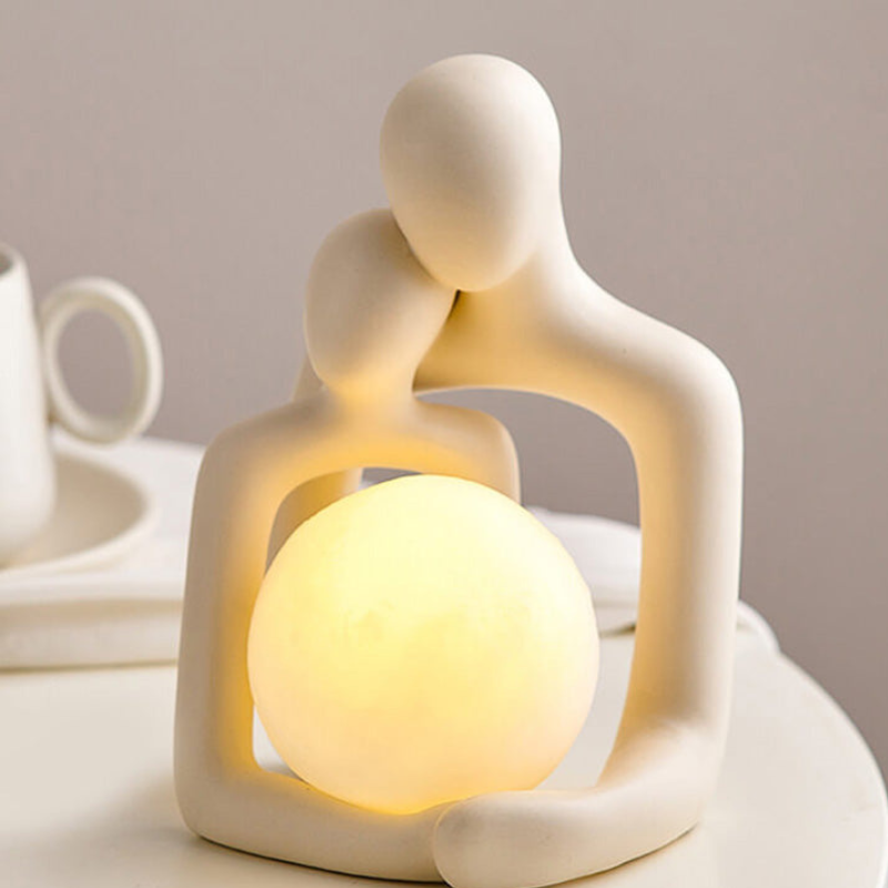 Romantisch Hug Keramische Nachtlamp