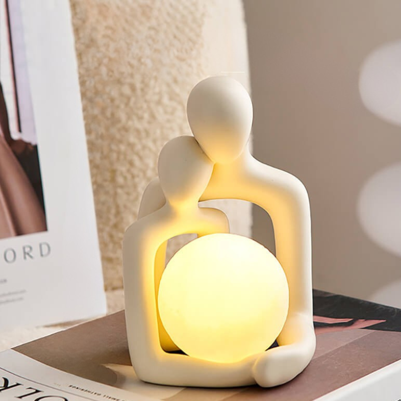 Romantisch Hug Keramische Nachtlamp