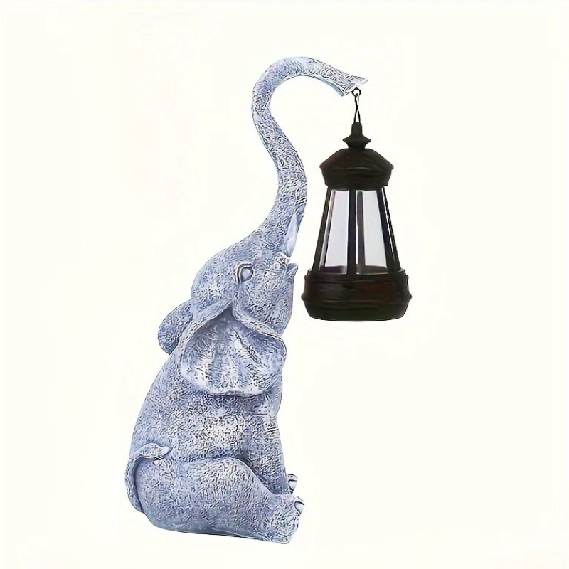 Sfeervolle Solar Tuinlamp met Olifant