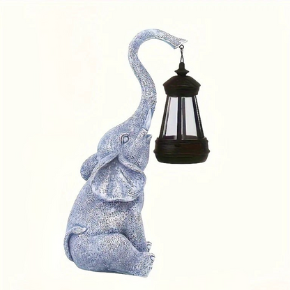 Sfeervolle Solar Tuinlamp met Olifant