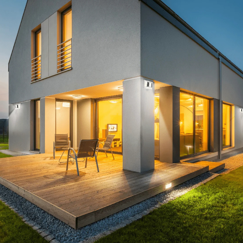Zonne-Energie LED Buiten Wandlamp