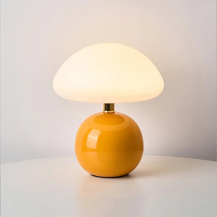 Variant image for Franse Crème Paddenstoellamp – Elegante LED Verlichting voor een Gezellige Sfeer-3