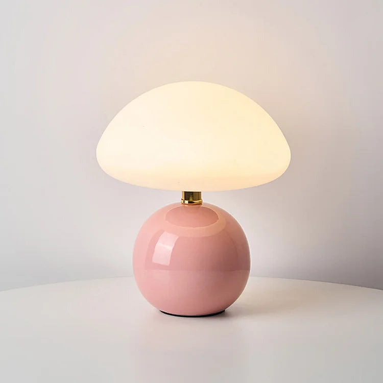 Variant image for Franse Crème Paddenstoellamp – Elegante LED Verlichting voor een Gezellige Sfeer-4