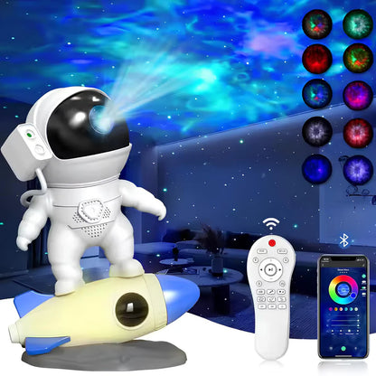 Astronaut Projectielamp Galaxy & Cosmic Audio Varianten