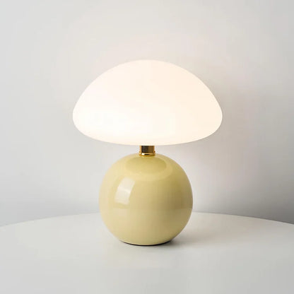 Variant image for Franse Crème Paddenstoellamp – Elegante LED Verlichting voor een Gezellige Sfeer-2