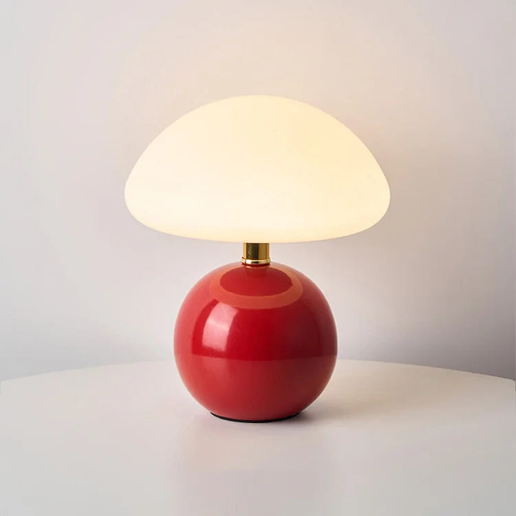 Variant image for Franse Crème Paddenstoellamp – Elegante LED Verlichting voor een Gezellige Sfeer-5