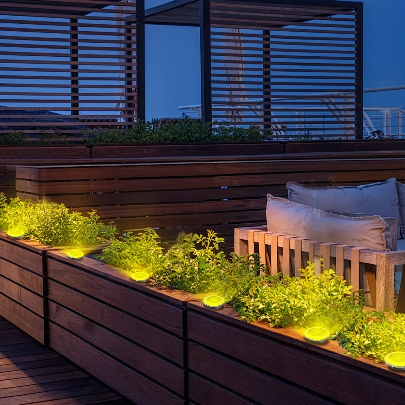 Led Decoratieve Patio-en Padverlichting Met Slimme Sensor