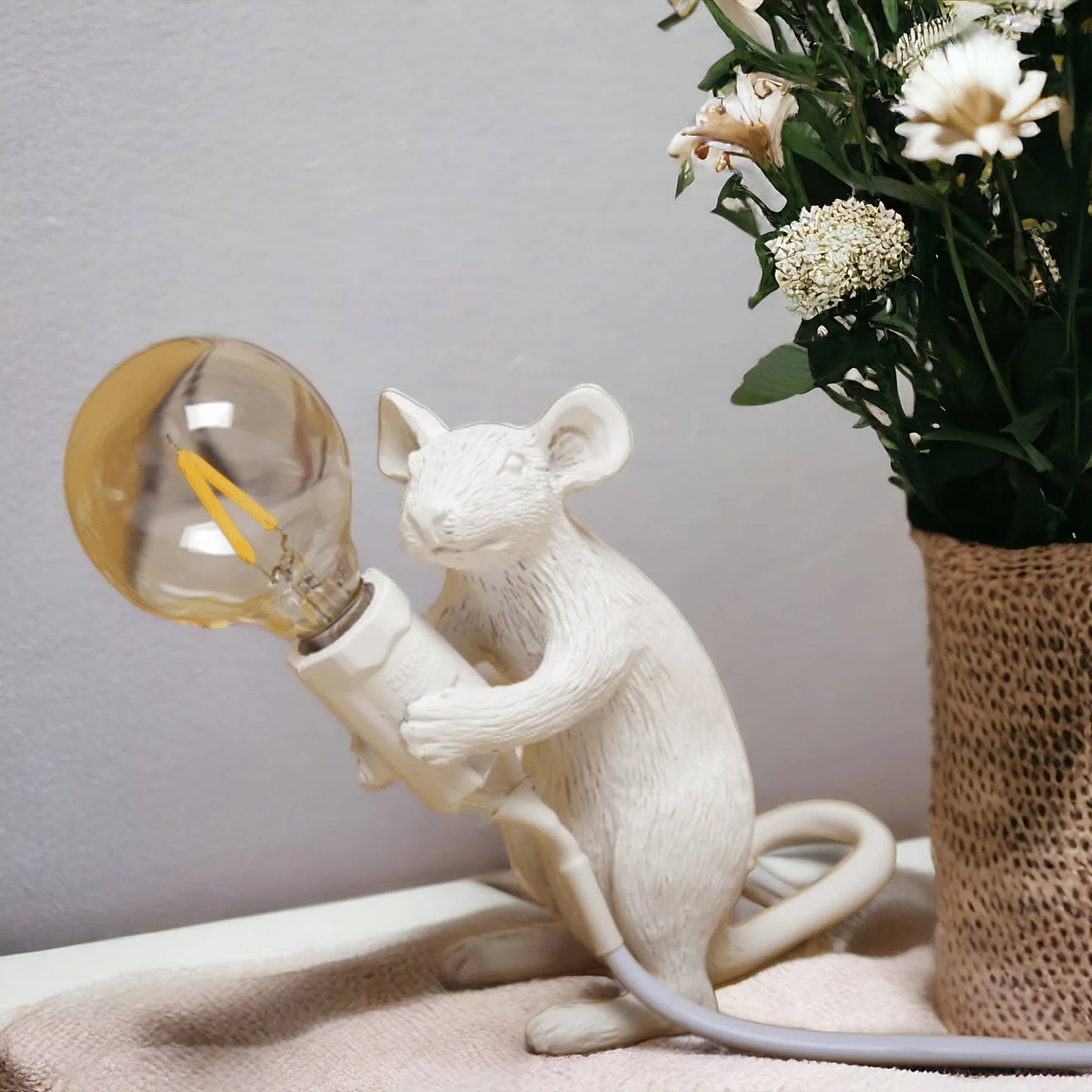 Creatieve Nachtlamp Speels Design Muis Tafellamp