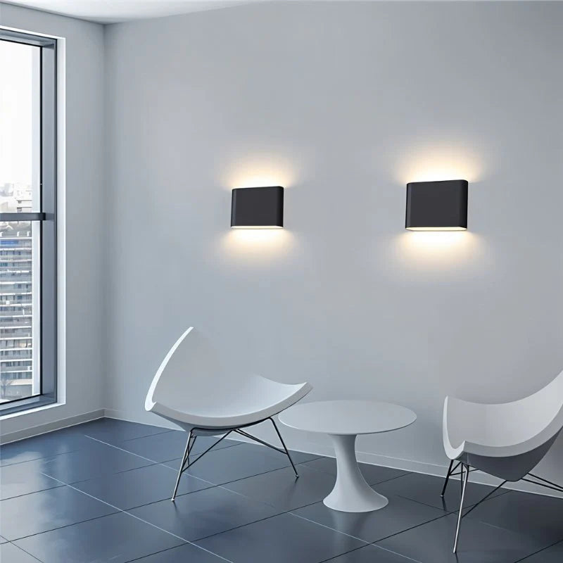 Minimalistische IP65 Wandlamp voor Binnen & Buiten