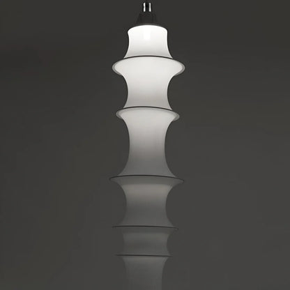 Minimalistische Japandi Falklandi Stoffen Hanglamp