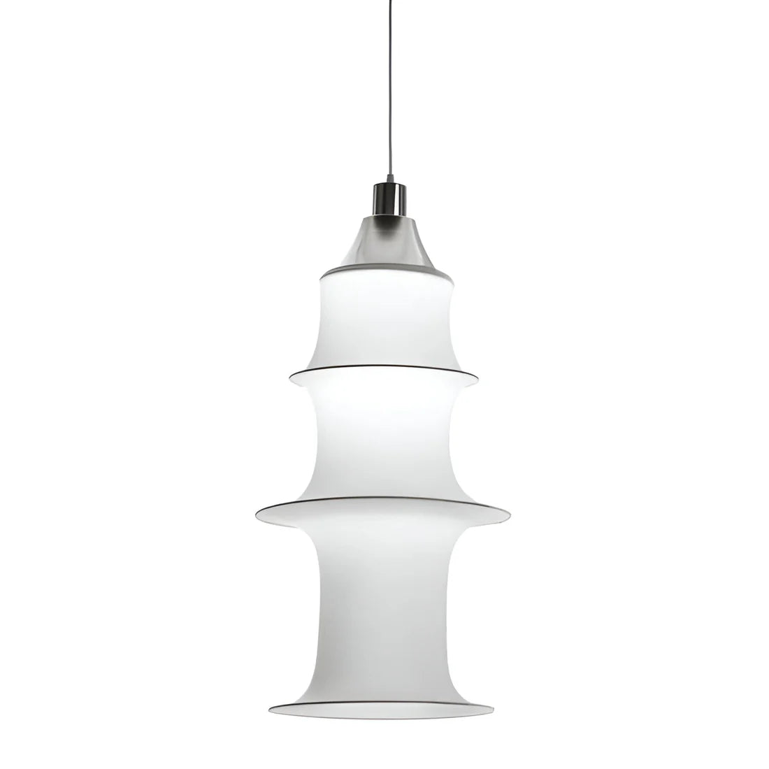 Minimalistische Japandi Falklandi Stoffen Hanglamp
