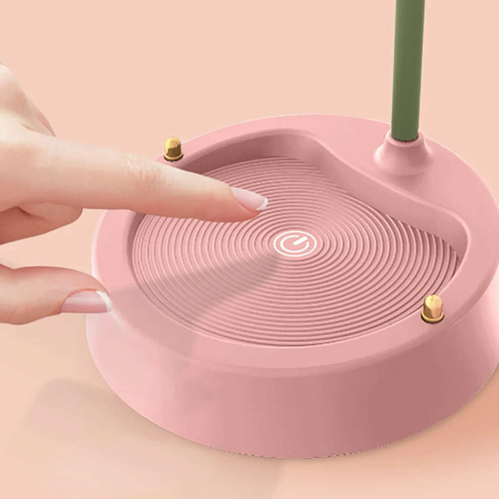 Moderne Bloem LED Tafellamp met Aanraaksensor