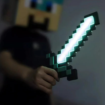 Blockcraft Avontuur Licht Set–Zwaard, Fakkel en Drankje