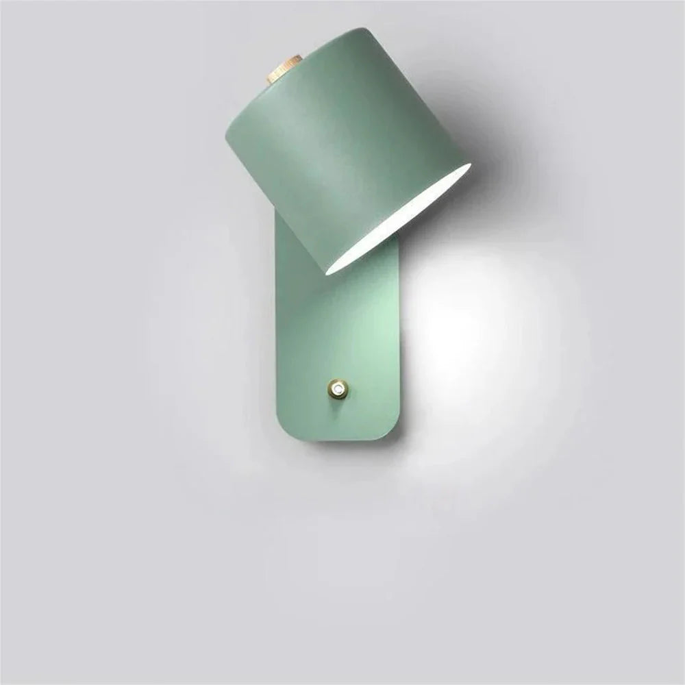 Nordic Rotatable Cylinder Iron Wandlamp